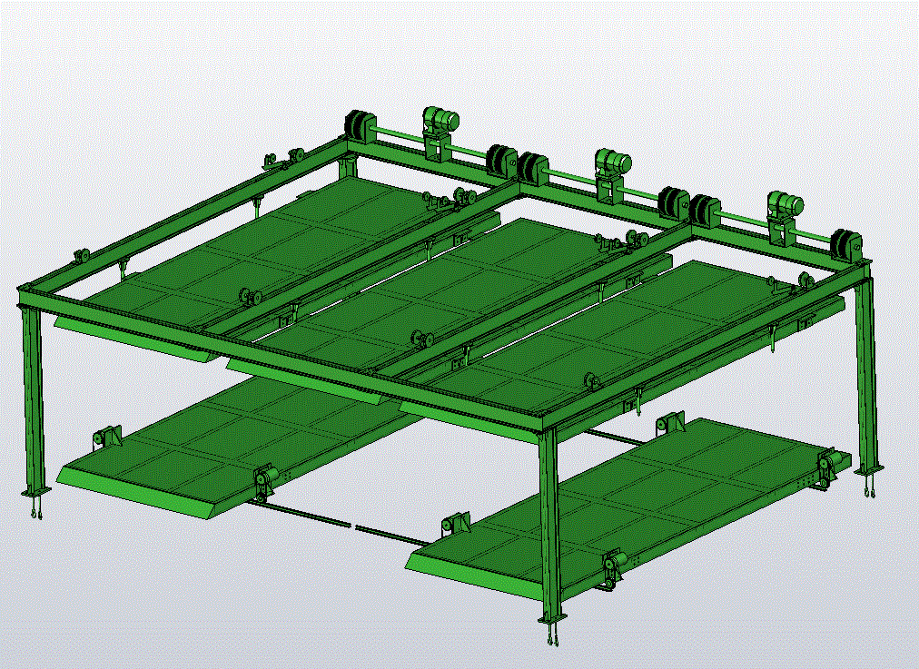 N5117-升降横移式立体停车库的升降传动系统设计【含UG三维图】
