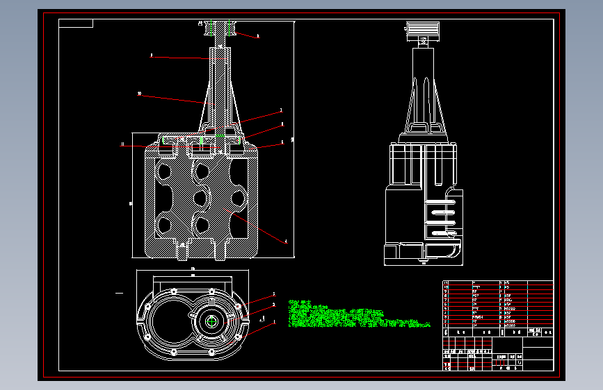 N5155-双螺杆空气压缩机设计