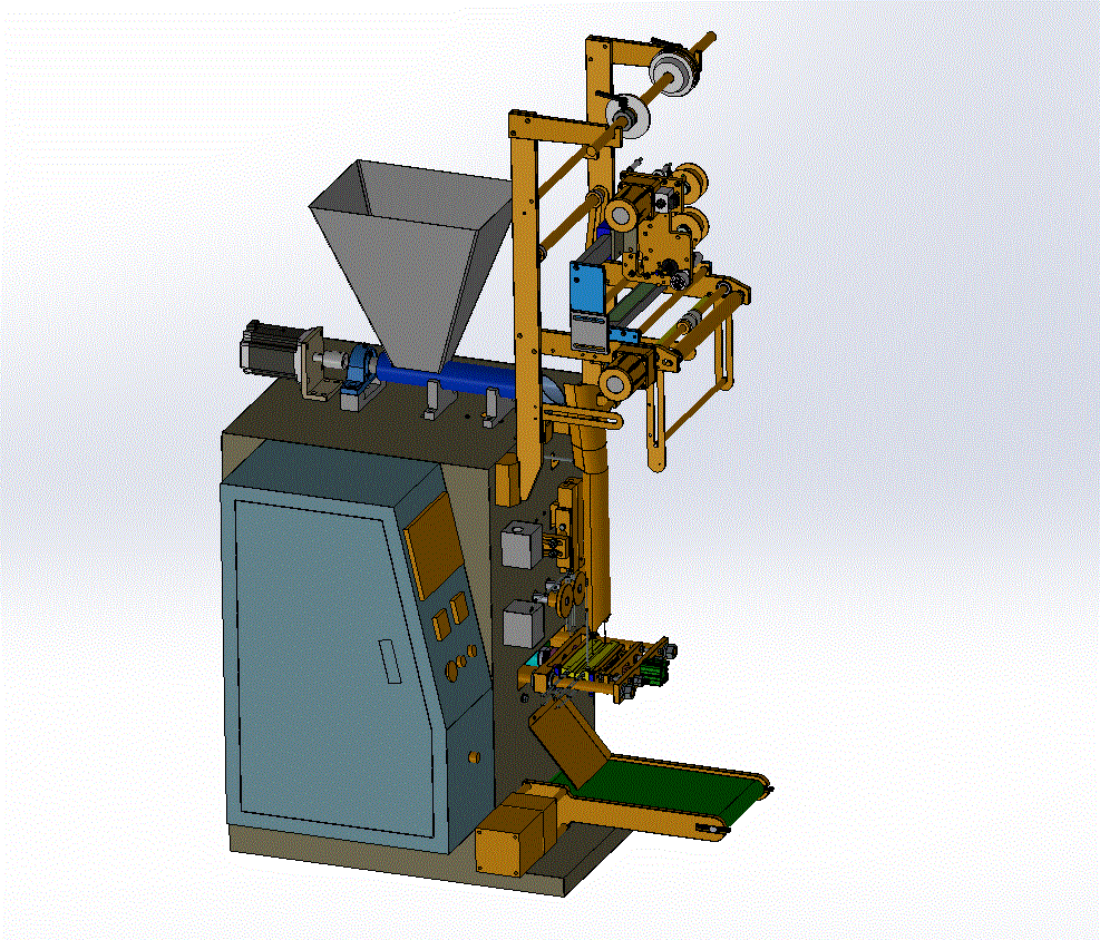 N5162-粉料包装机结构设计【含三维图】