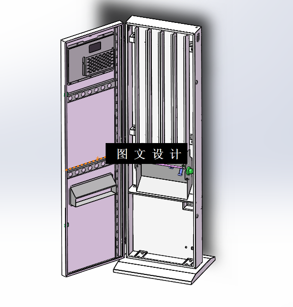 N5196-共享湿纸巾结构设计【含SW三维图】