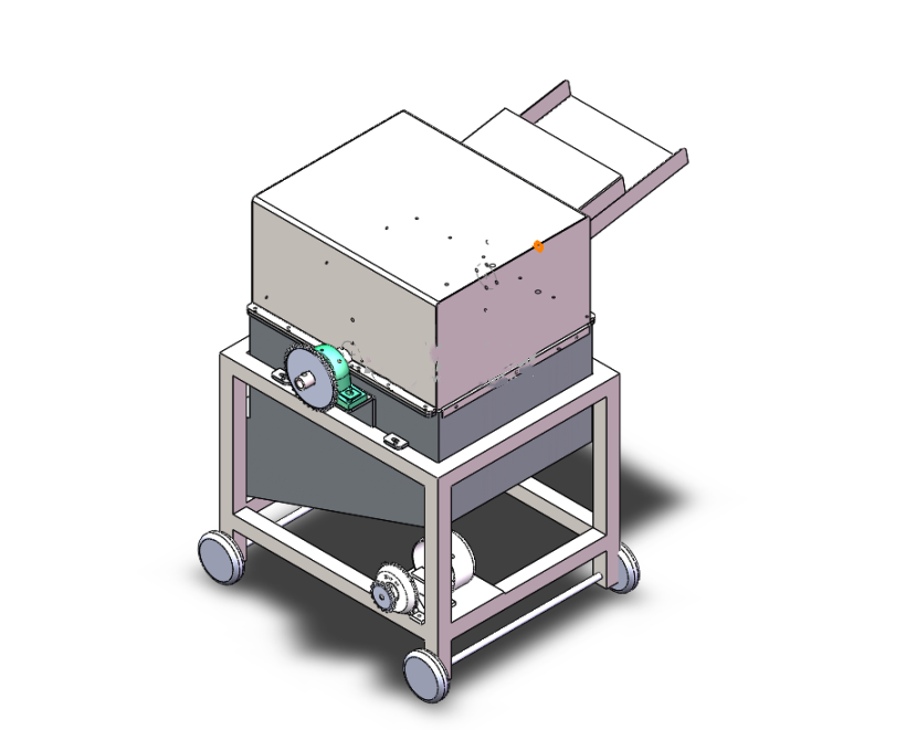 N5204-自动秸秆切碎机设计【含SW三维图】