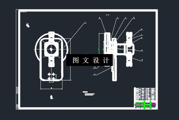 N5239-SXZ100型水下清刷作业装置设计