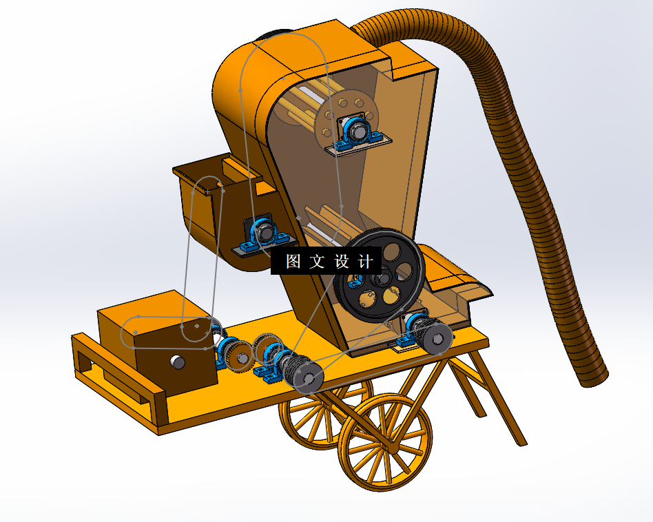 N5295-小型牵引式采棉机设计【含SW三维图】