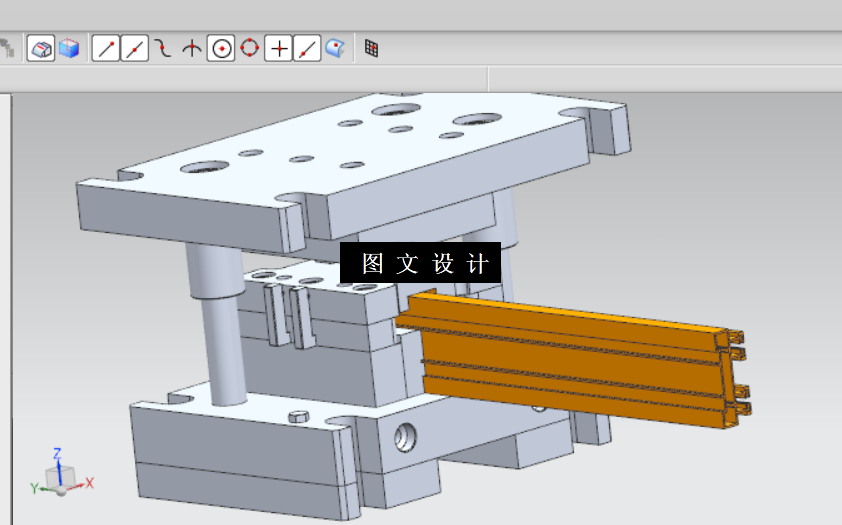 N5335-铝窗下滑冲排水孔模具设计【含UG三维图】