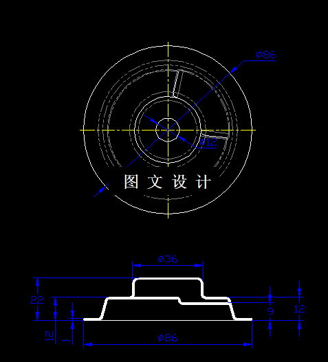 N5378-汽车喇叭冲压模设计