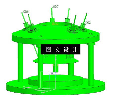 N5396-6-TPS并联机械手设计与建模仿真【含UG三维图】