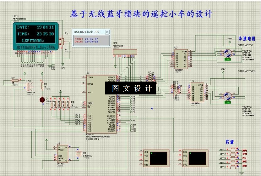 N5415-基于无线蓝牙模块的遥控小车的设计