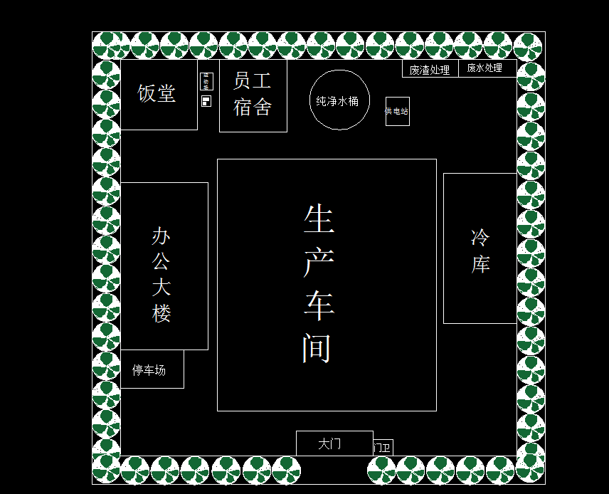 Z2107-年产5000吨鹰嘴豆淀粉工厂设计