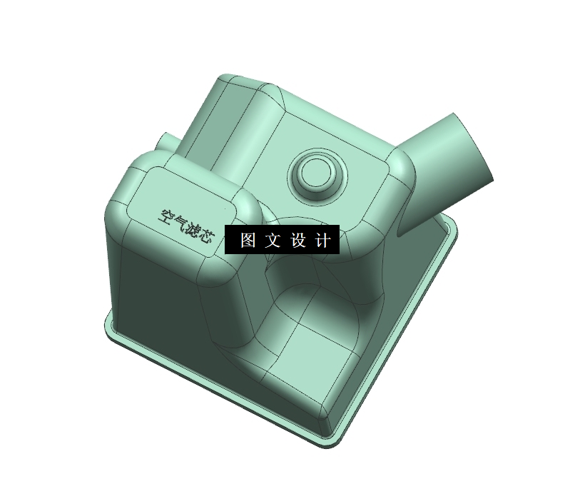 N5562-空气滤芯注塑模具设计【含UG三维图】