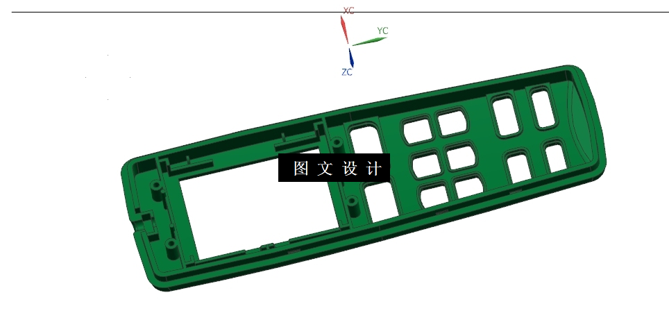 N5634-格力空调遥控器注塑模具设计【含UG三维图】
