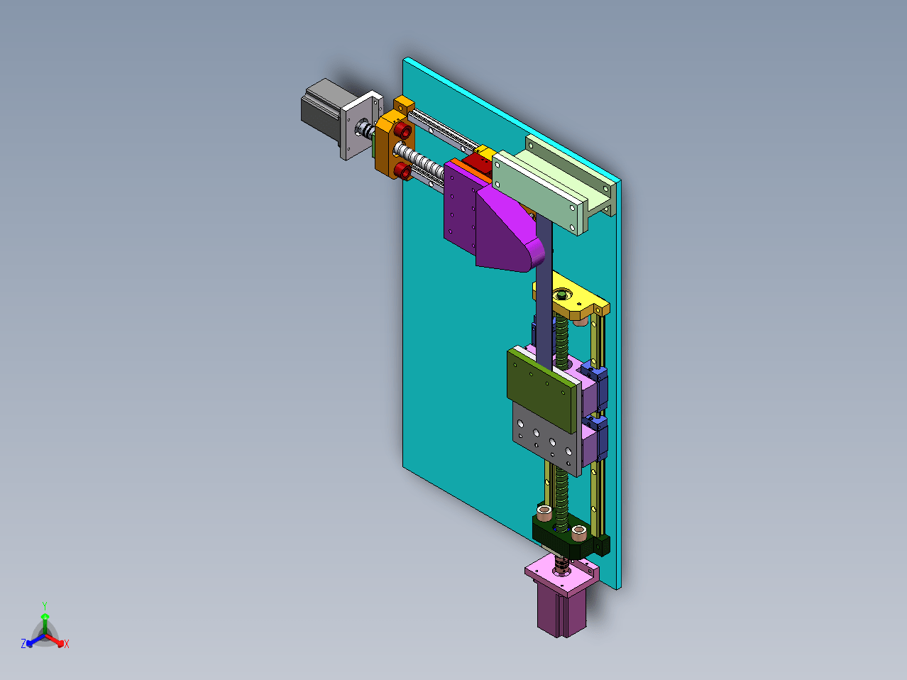 N4772-复合拉伸与弯曲载荷测试仪设计【含SW三维图】
