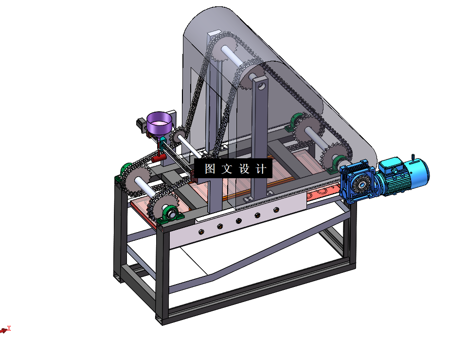 N4782-自动烧烤机设计【含SW三维图】
