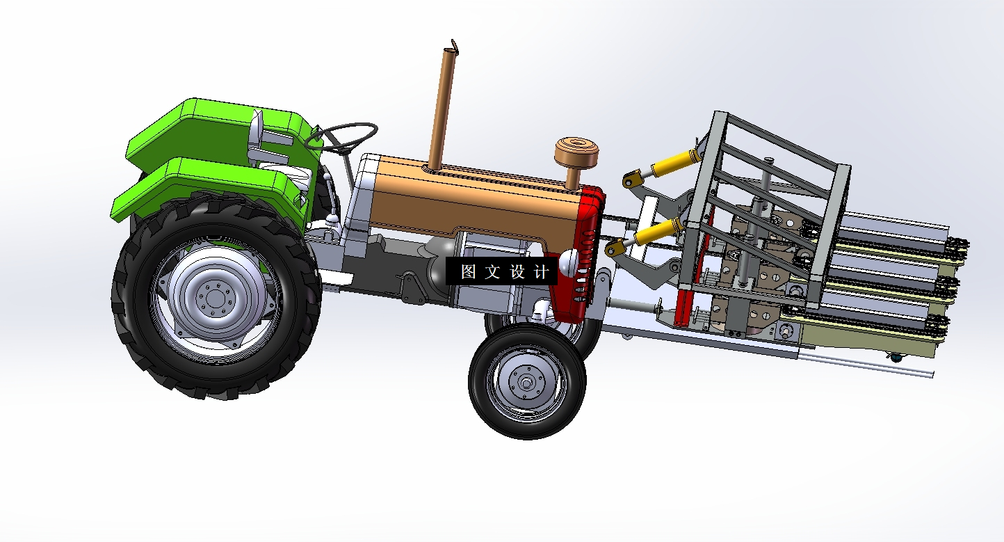 N4786-食用葵花自动插盘机设计【含SW三维图】