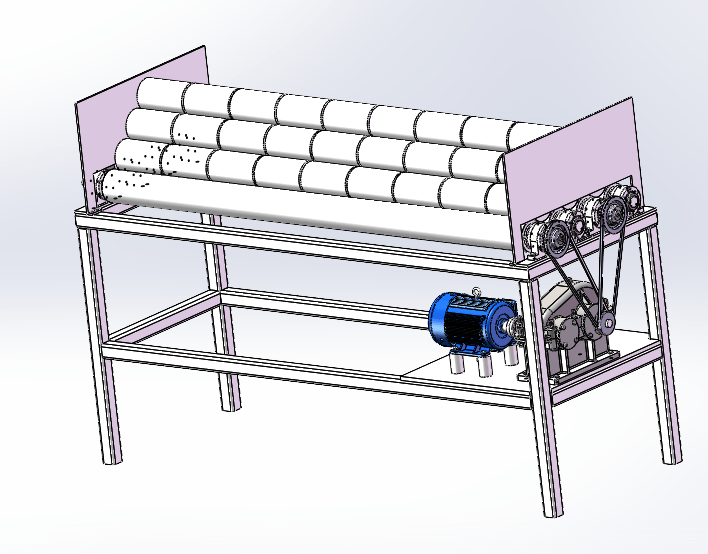 N4787-棒磨机设计【含SW三维图】