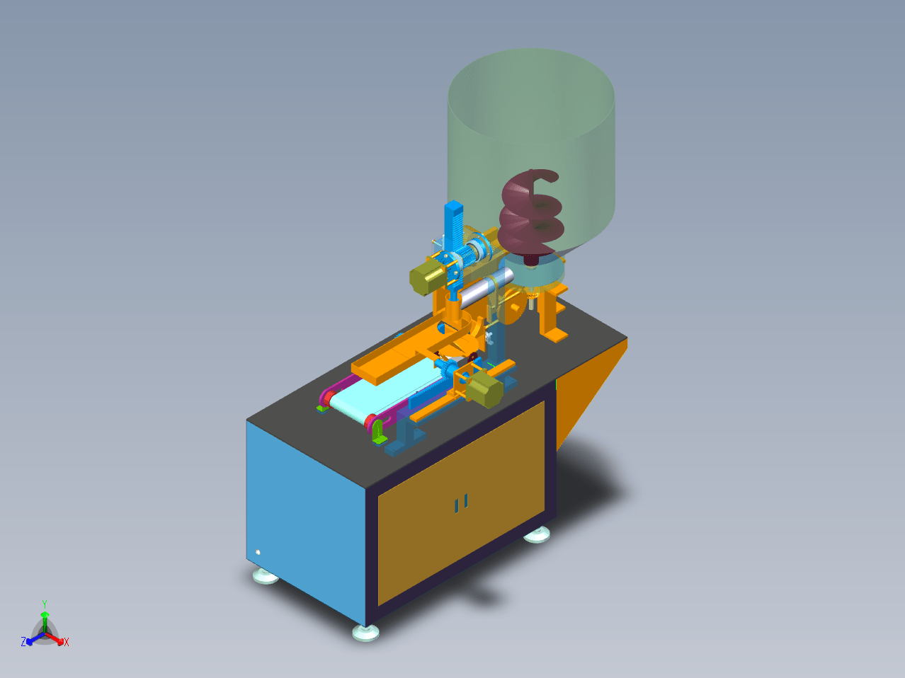 N4788-半自动包饺子机设计【含UG三维图】