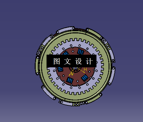 N4790-干式双离合器及油路系统设计【含Catia三维图】