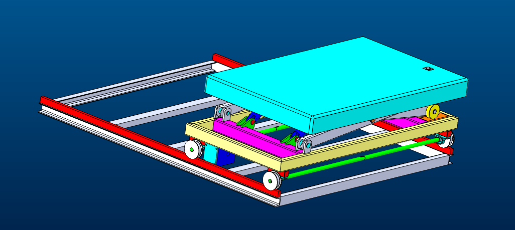 N4794-小区智能侧方位停车辅助装置设计【含Creo三维图】