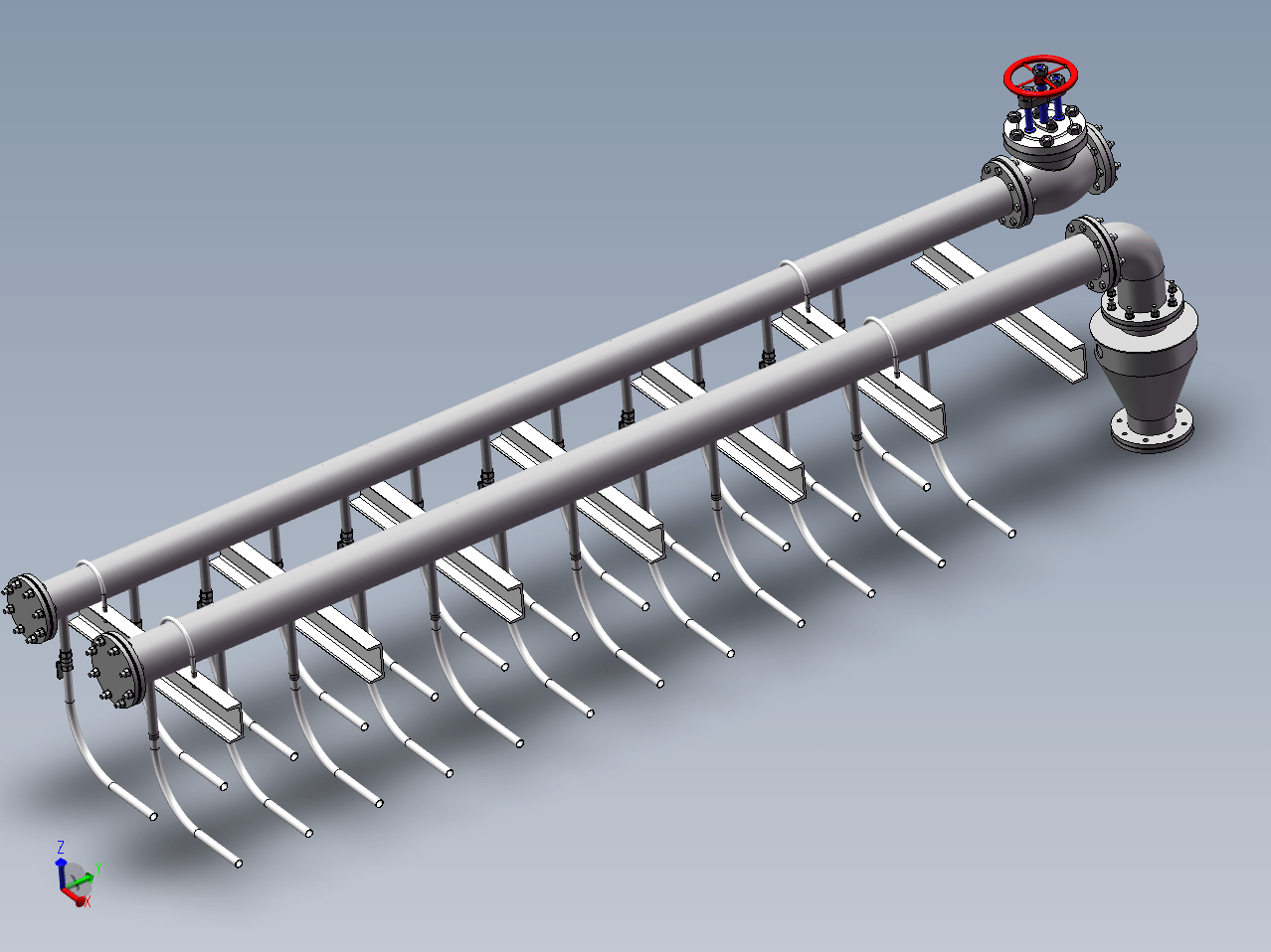 N4812-轮胎破碎加工温度自动调节装置结构设计【含SW三维图】