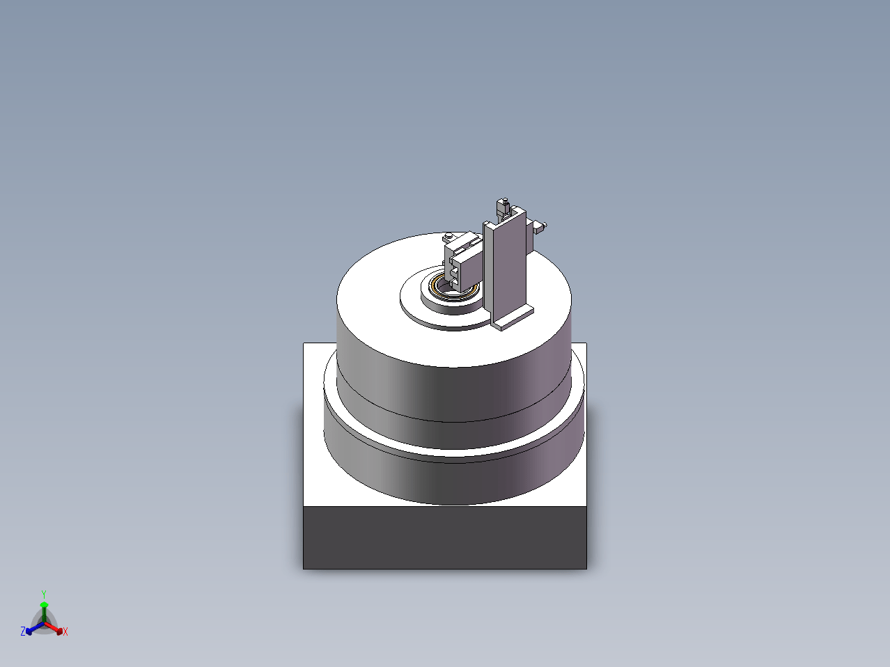 N4861-滚动轴承接触角测量仪设计【含SW三维图】