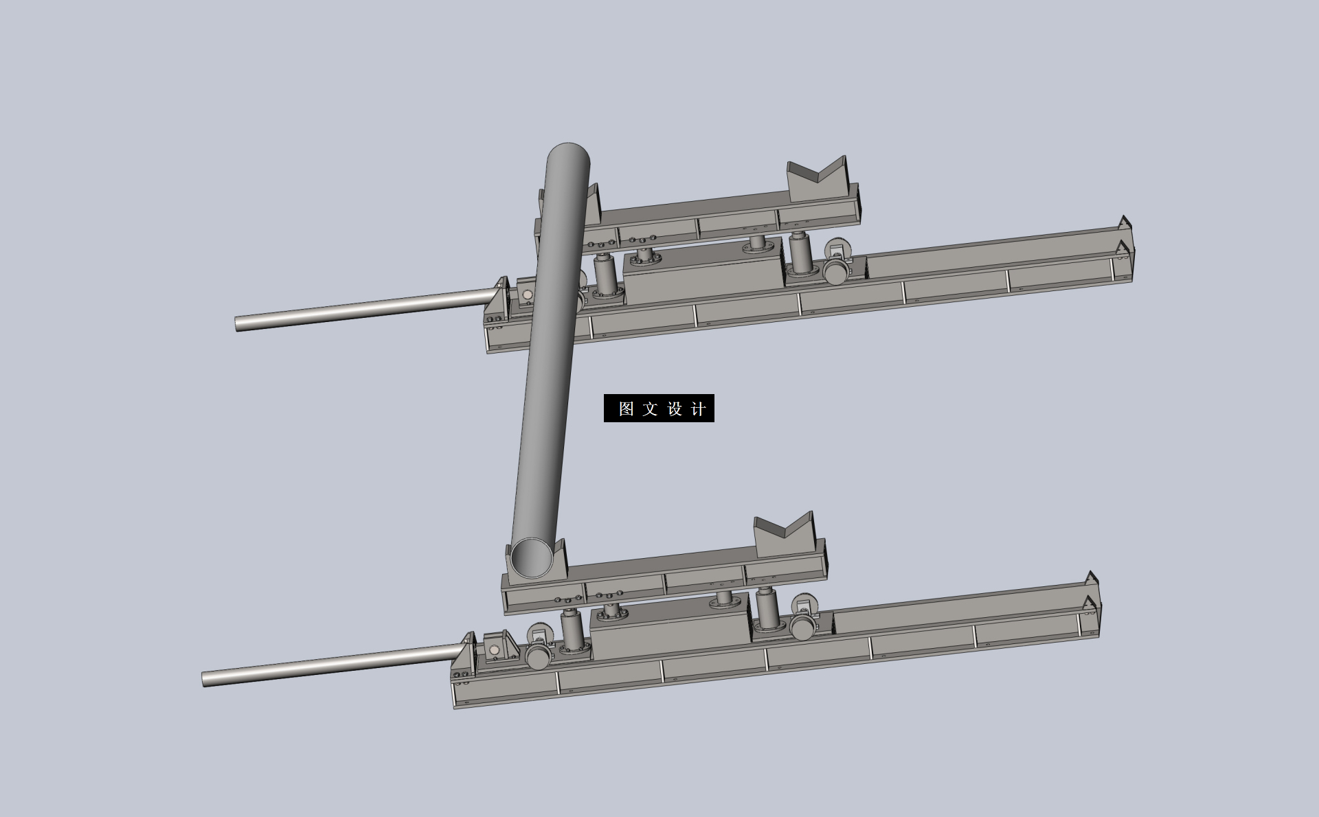 N4899-液压移管小车设计【含SW三维图】