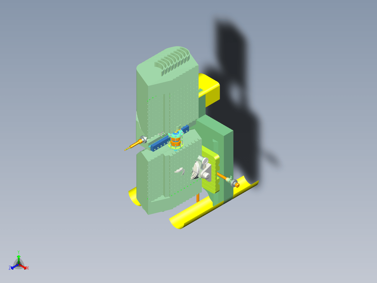 N4911-数控磨刀机主机及关键零部件设计【含UG三维图】