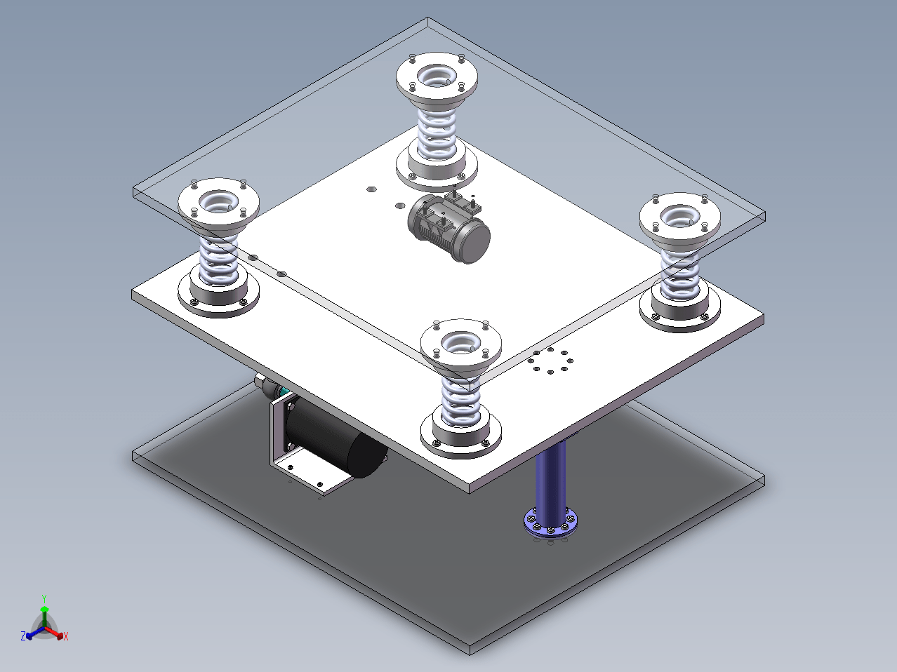 N4946-VR体验平台系统设计【含SW三维图】