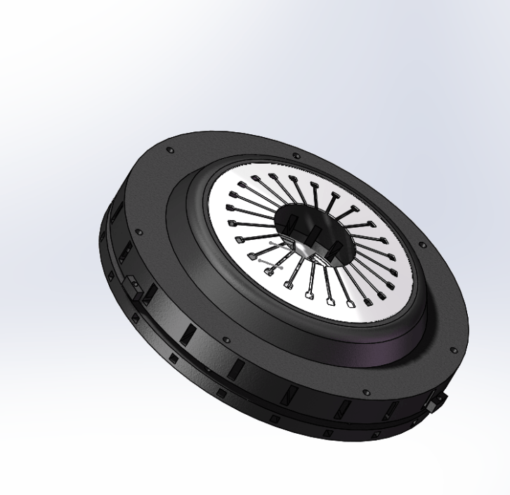 N4952-重型货车离合器设计【含SW三维图】
