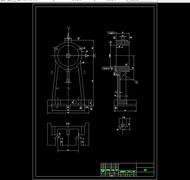 K2116-轴承座支架加工工艺及钻M10底孔夹具设计