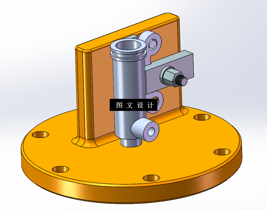 N6173-离合分泵车端面夹具设计【含UG三维图】