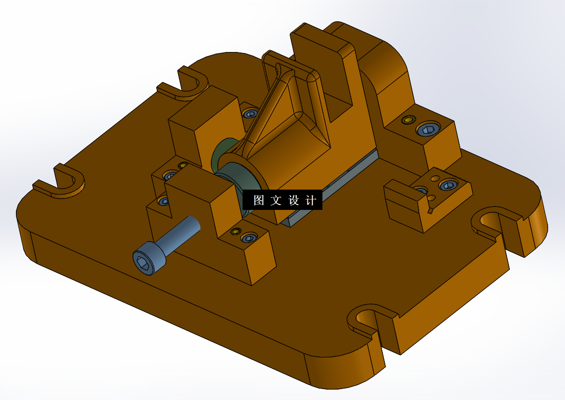 N6179-拨叉[831003]工艺及铣侧槽夹具设计【含SW三维图】