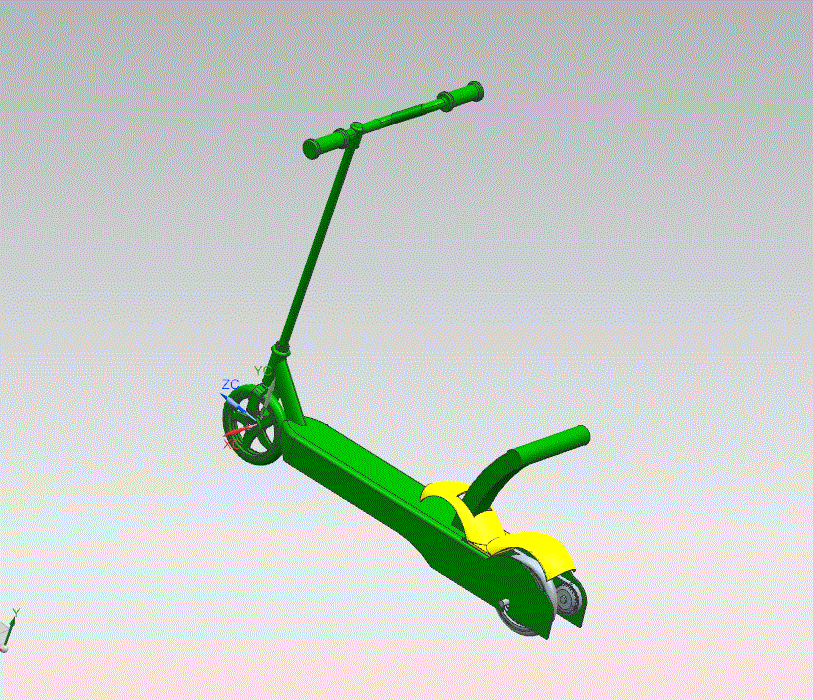 N6188-脚踏式滑板车设计【含UG三维图】