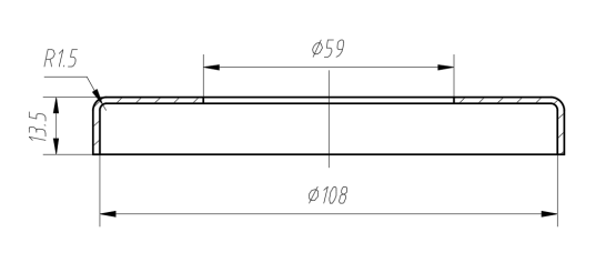 N6222-机车端盖冲压复合模设计-长108【含UG三维图】
