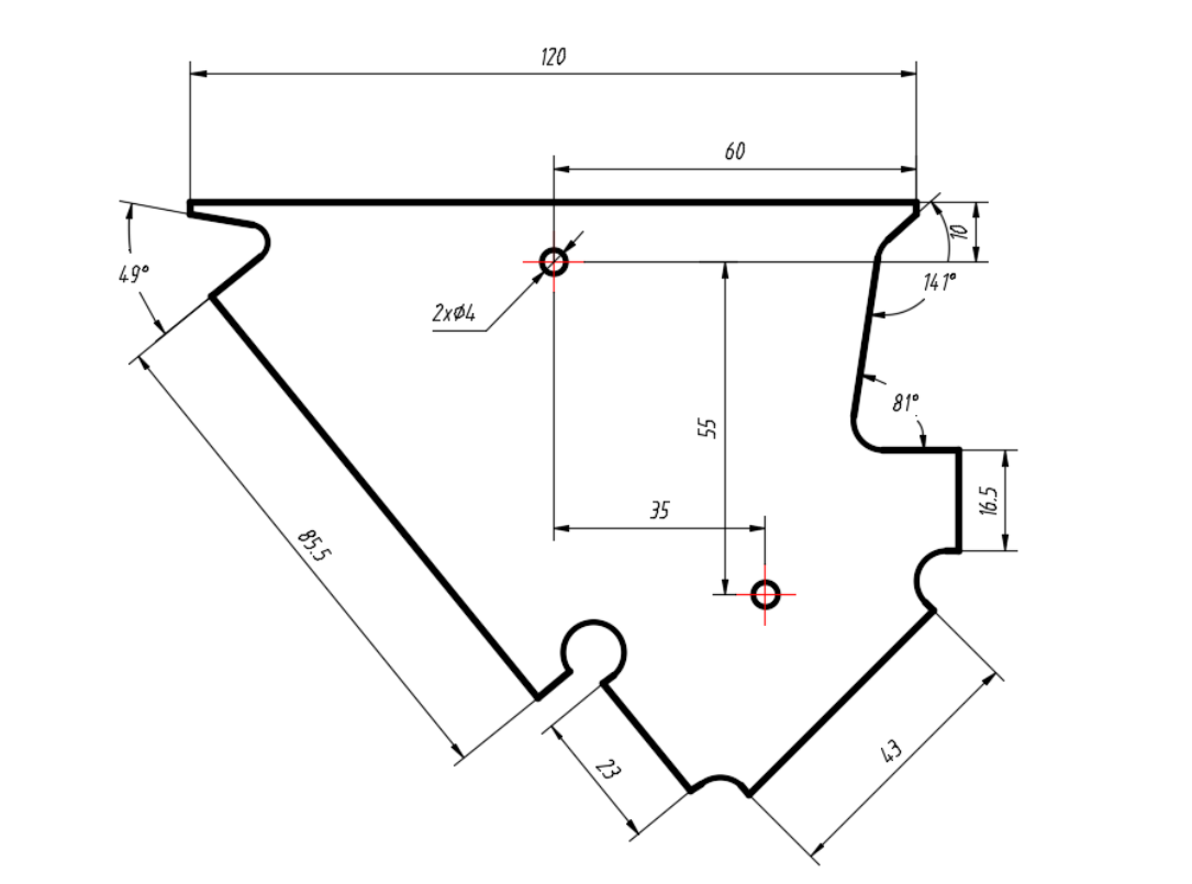 N6227-垫片倒装式复合模冲压设计-长120