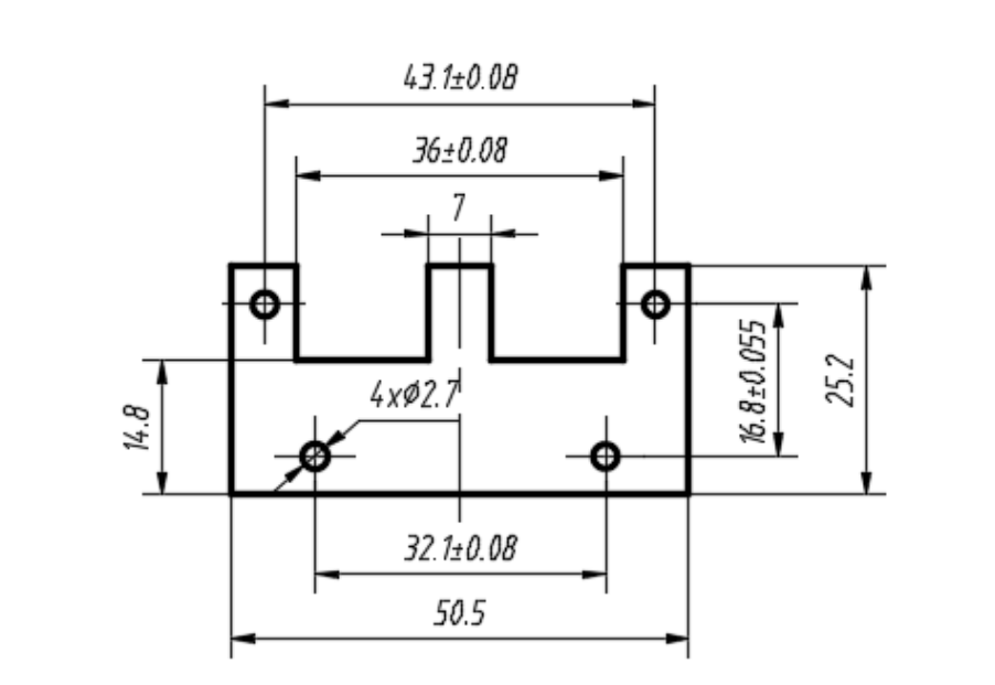 N6230-电机铁芯叠片级进冲裁模具设计-长50.5【含SW三维图】
