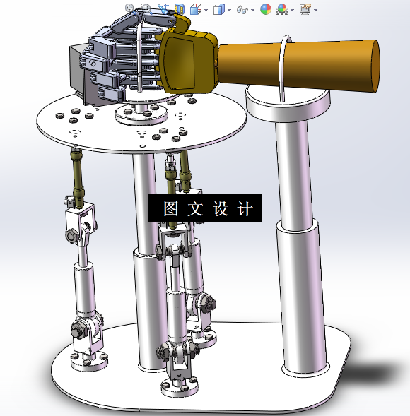 N6242-气动肌肉-磁流变复合驱动的手腕康复训练装置设计【含SW三维图】