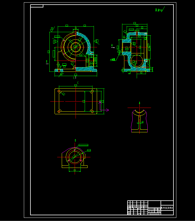 N6252-蜗杆减速器箱体铣底面夹具设计