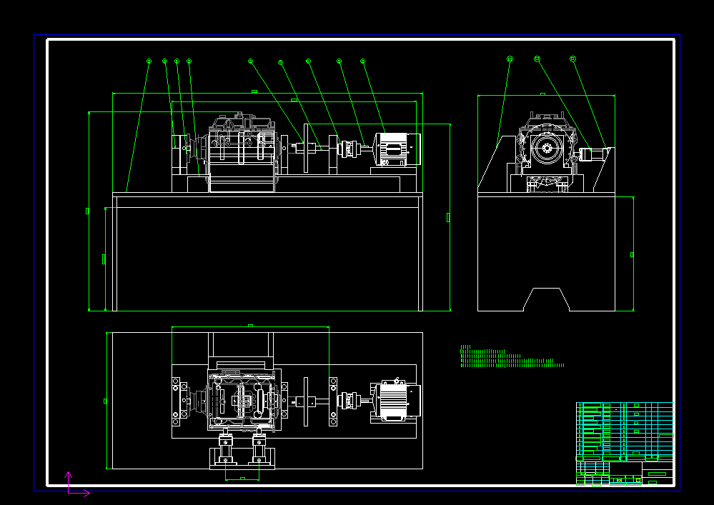 N6272-汽车变速箱试验台设计【含Creo三维图】