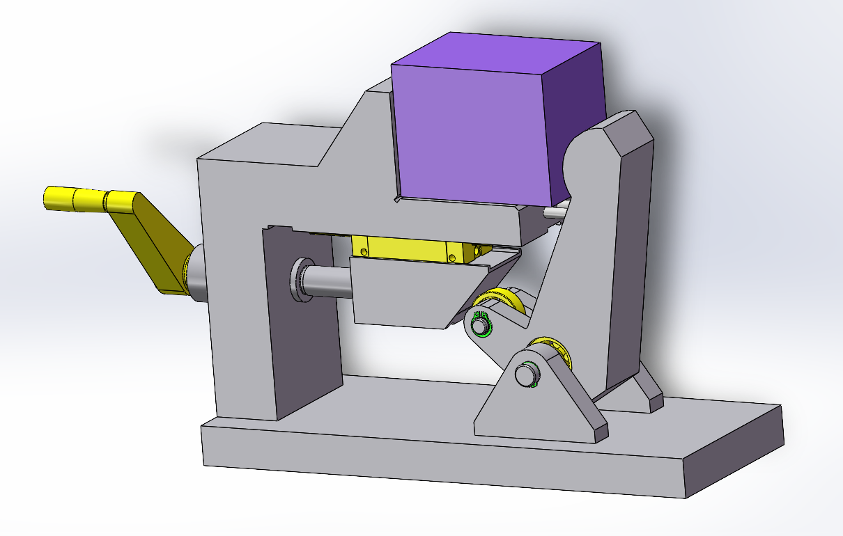 N6285-手螺旋、斜楔和杠杆的复合夹紧机构设计【含三维图】