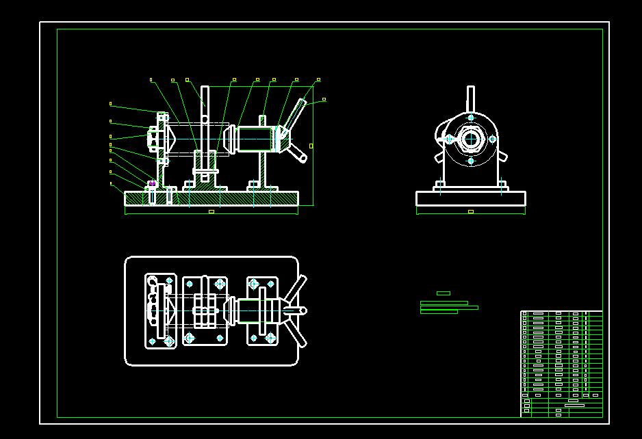 N6289-法兰焊接夹具设计