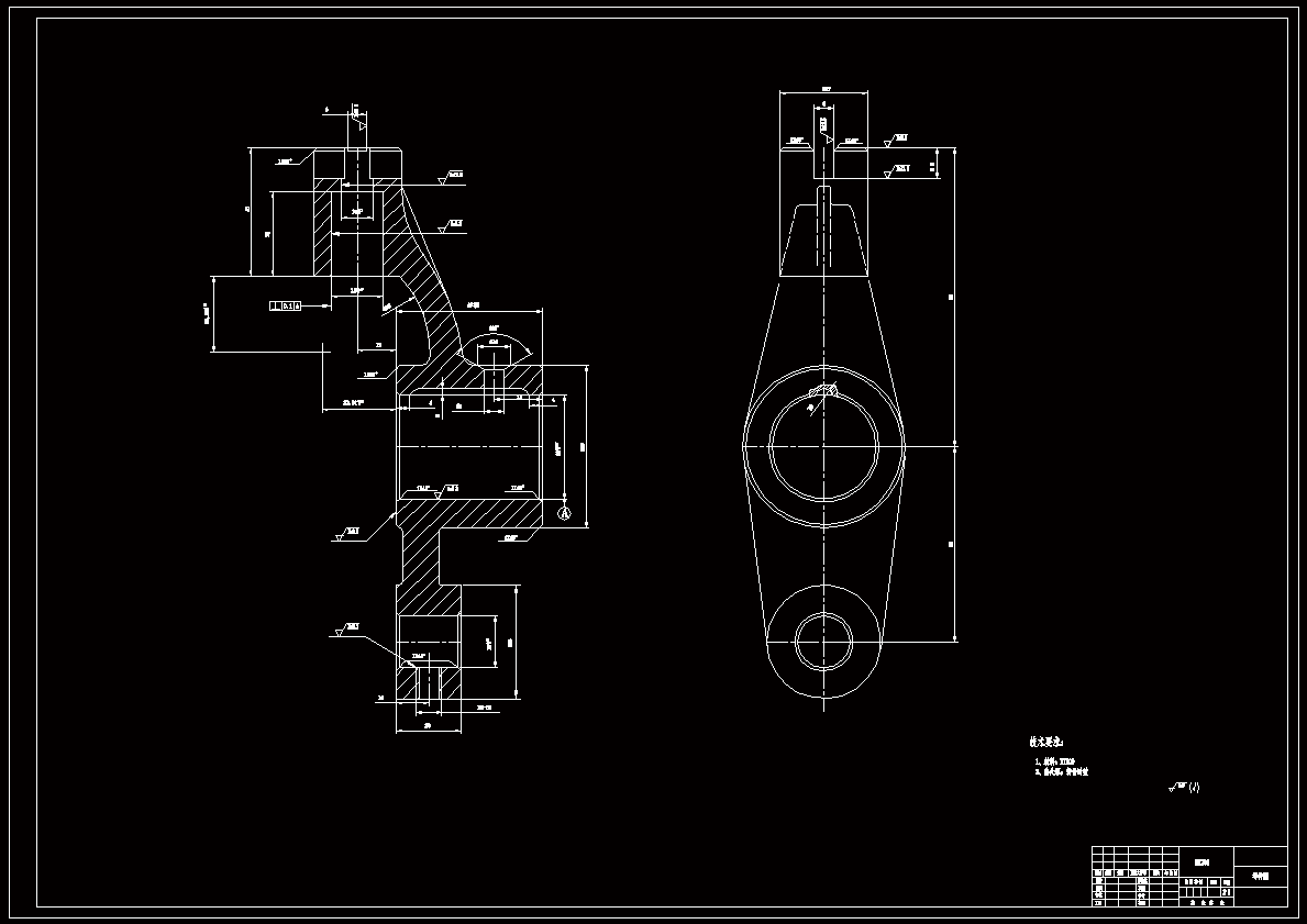 N6580-推动架工艺及同时钻32和16孔夹具设计