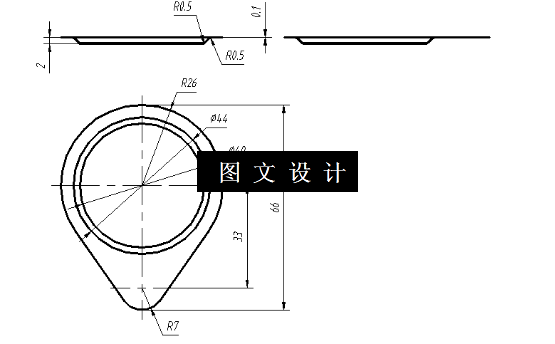 N6417-坩埚盖复合模冲压模具设计